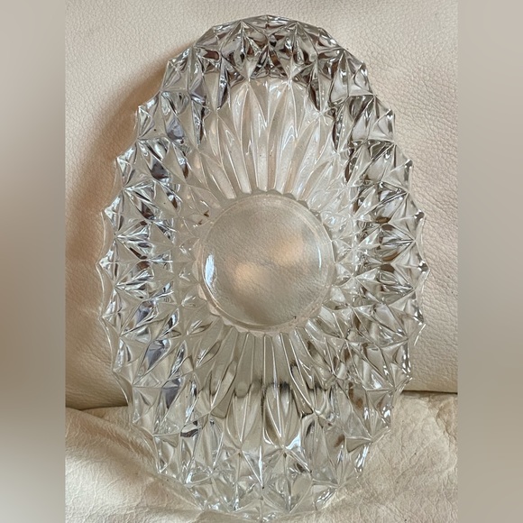 Kitchen Meteor Western Germany 2 Cm Crystal Cut Round Glass Bowl